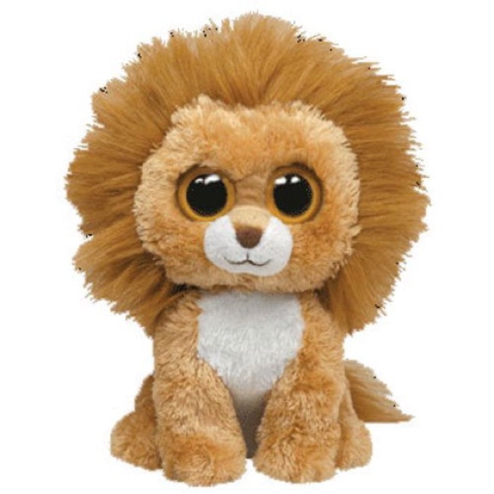 TY-Beanie Boo RARE- King The Lion